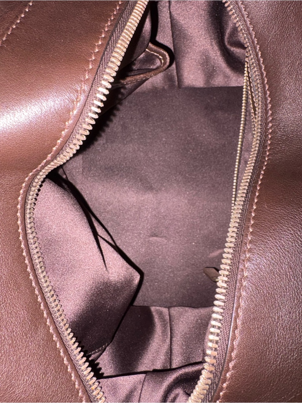 Tod’s D-Styling Leather Bauletto Satchel Bag - Chocolate Brown (Excellent) CoA - Picture 14 of 17